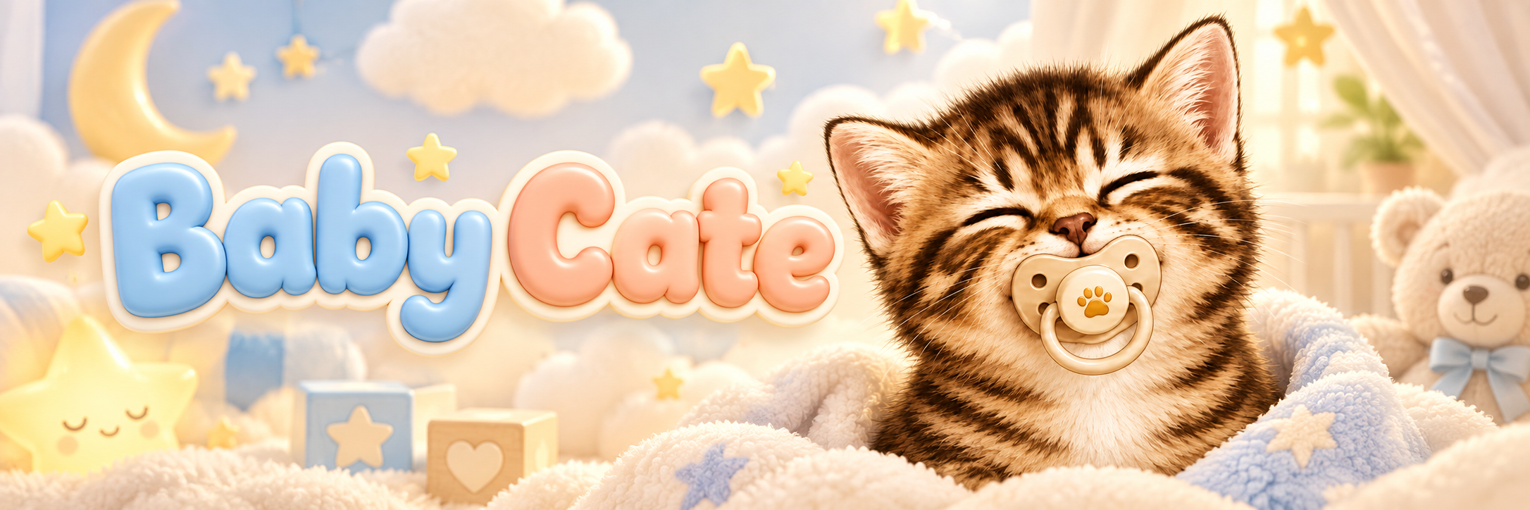 Baby Cate nursery banner